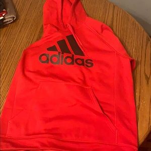 Adidas Hoodie in color Red